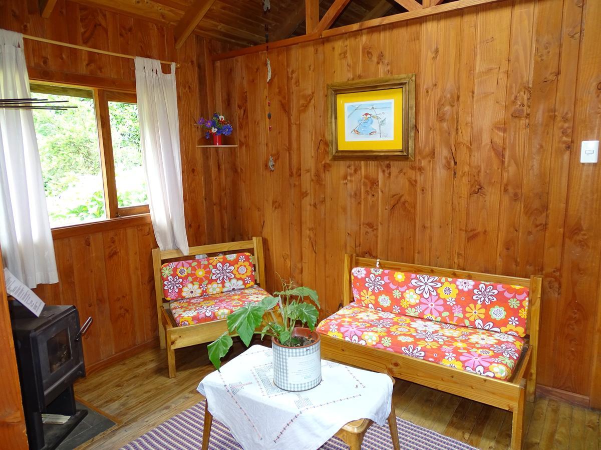Cabanas Las Hortensias Hotel Niebla Esterno foto